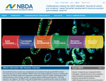 Tablet Screenshot of nbdabiomarkers.org